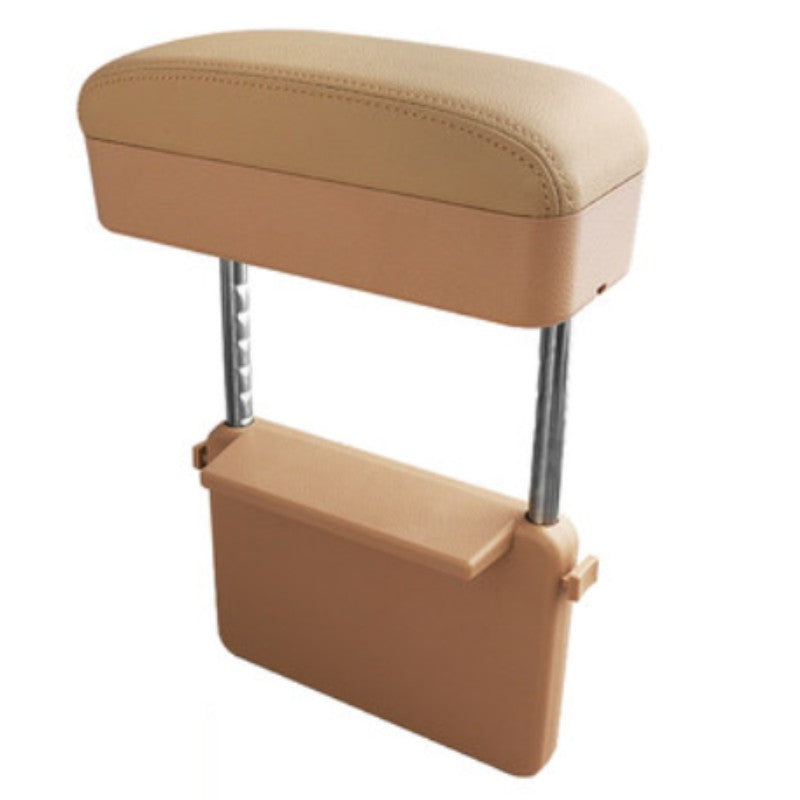 Frendorf | 3-in-1 Universelle Verstellbare Auto-Armlehnen-Aufbewahrungsbox, mit Armstütze, Kabellosem Laden & Gegenstandsaufbewahrung, für lange Fahrten (1STK)