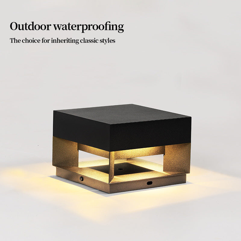 Frendorf | LumaCast LED Außenleuchte | Moderne Edelstahl-Lampe | Wasserdicht | Garten & Landschaftsbeleuchtung