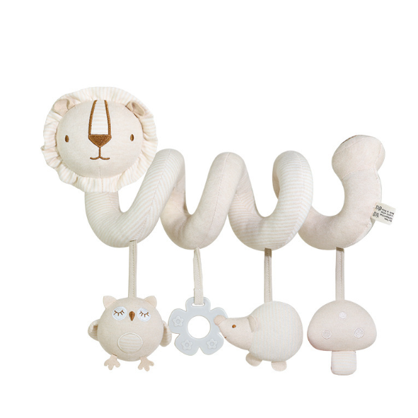 Frendorf | Babyspirale mit Tiermotiven für Babyschale, Kinderwagen und Bett – Spielspaßmobil