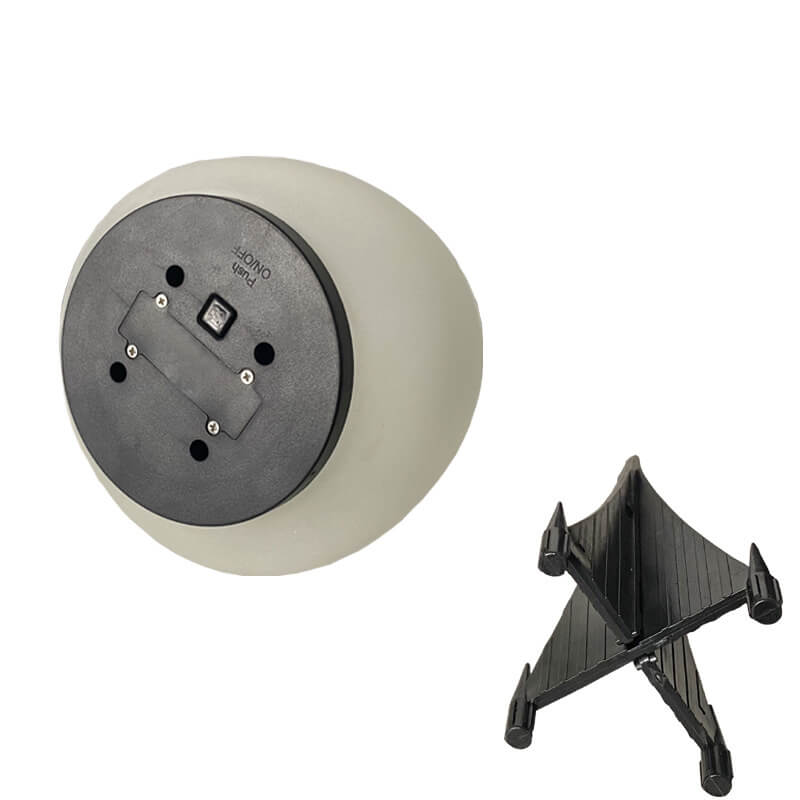 Solar Pebble ABS Sandgestrahltes Glas LED Außenlandschaftslicht