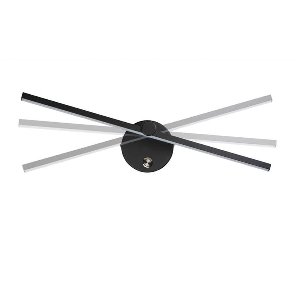 Nordic Minimalist Aluminium Lange Bar Schalter LED Spiegel Wandleuchte Lampe