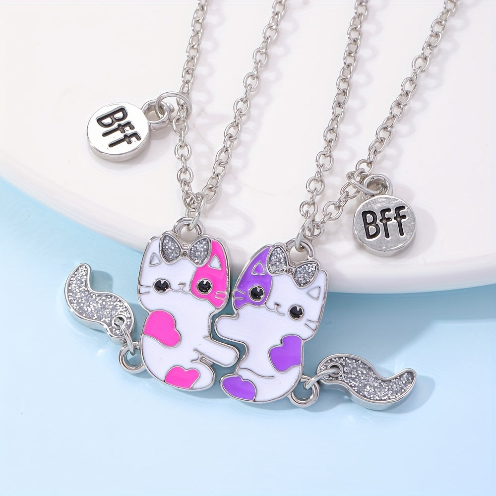 Frendorf | BFF Katzenhalsband-Set - Für Freundschaft und Stil
