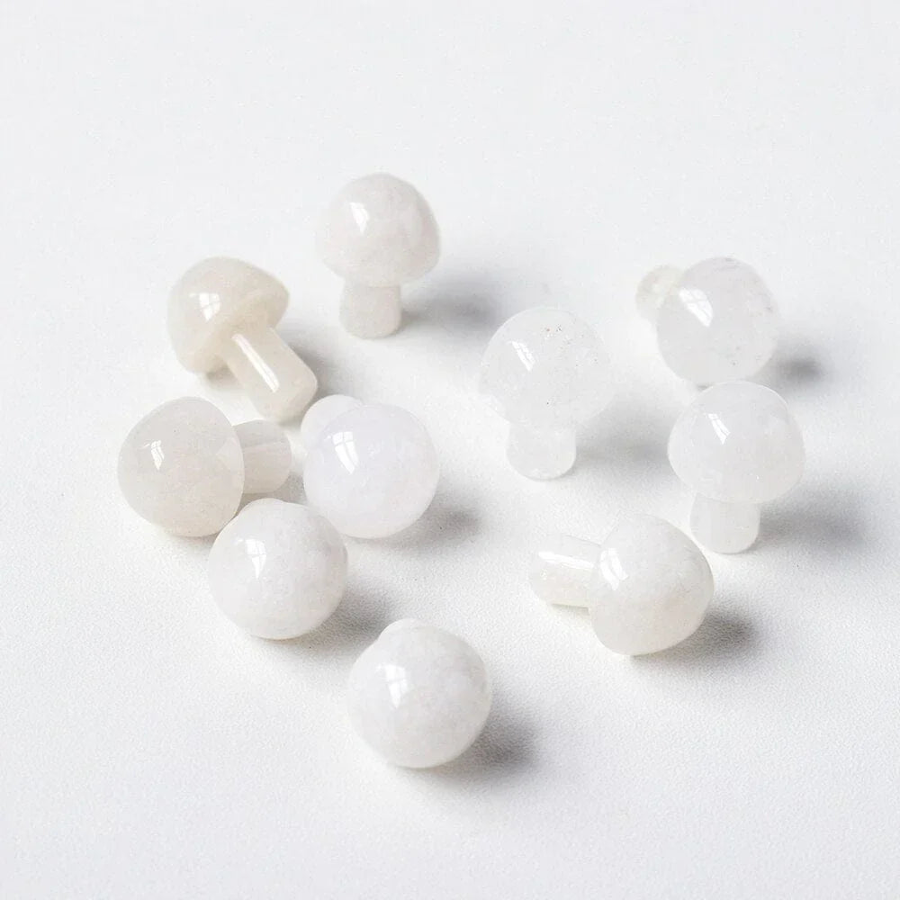 Frendorf | 10 Stück Mini Klare Quarz Pilz