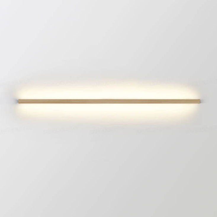 Frendorf | ZenBeam Japanische LED Wandleuchte | Massivholz Design | Moderne Akzentbeleuchtung