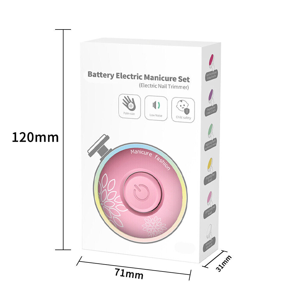 Frendorf | Baby-Nageltrimmer mit 6 Schleifköpfen
