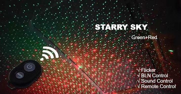 Frendorf | Autodach Sternprojektorlichter -- Genieße einen romantischen Galaxiehimmel