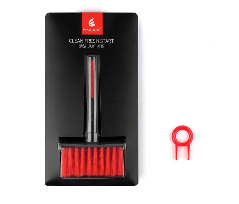 Frendorf | 2-Tipp TastaturReinigungsbürste mit Keycap-Abzieher/Entferner für Schalter & Mechanische Tastatur