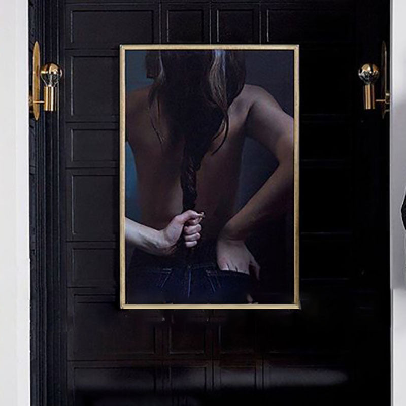 Frendorf | Brassova Wandleuchte | Nordic Design | Messing Oval Ball | 1-flammige Beleuchtung für Schlafzimmer