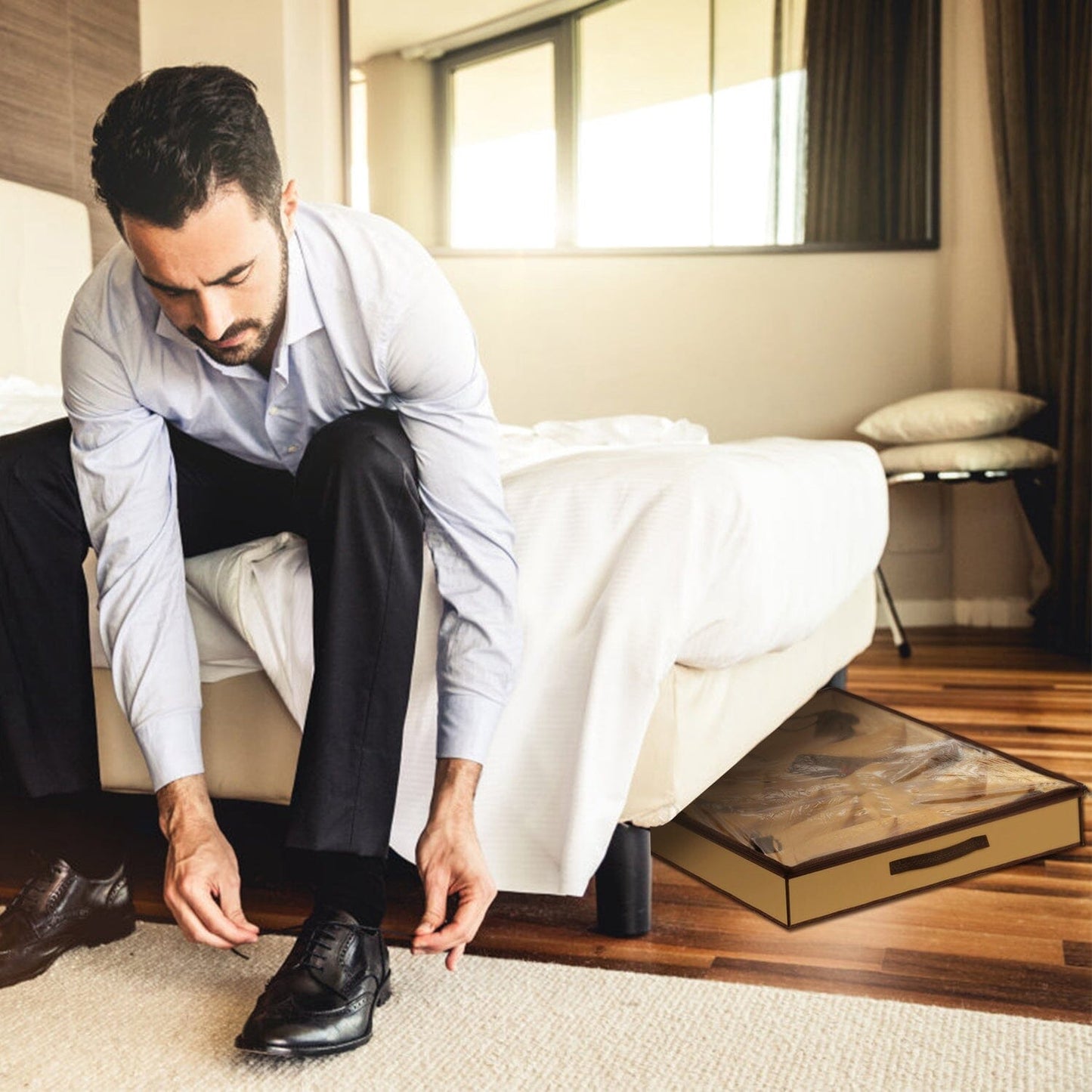 Frendorf | 12 Zellen Unter dem Bett Schuhe Organizer