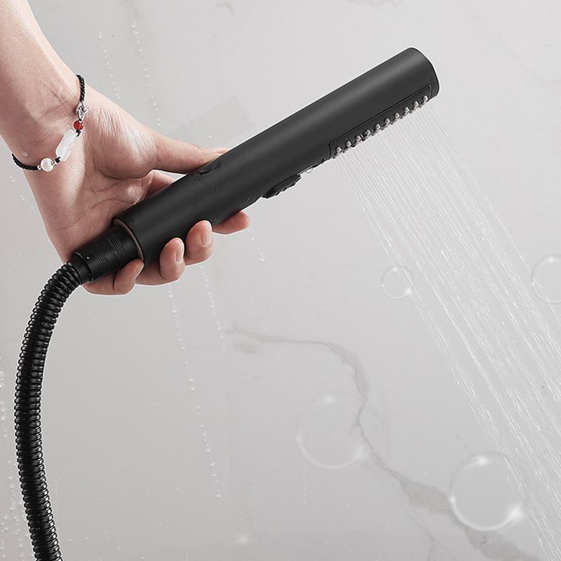 Frendorf | Modernes Badewannenrandstück Einhand-Wandmontage-Badewannenarmatur mit Handbrause
