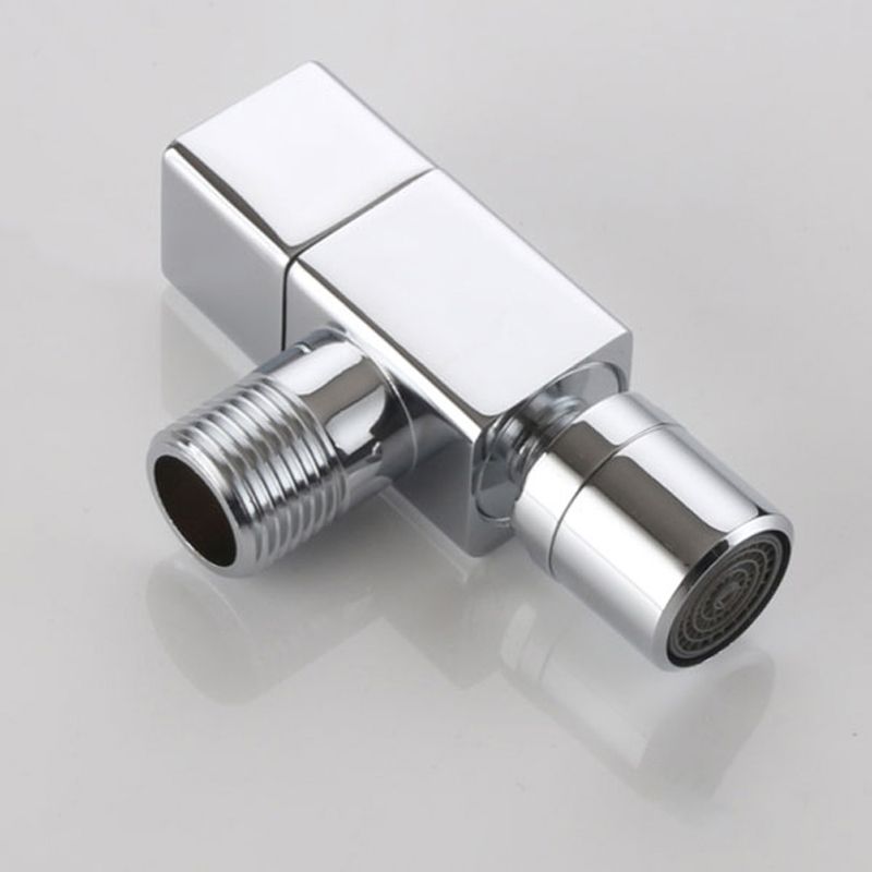 Frendorf | Zeitgenössischer Wandmontierter Badezimmer Wasserhahn Knopfgriff Massivmessing Runder Wasserhahn