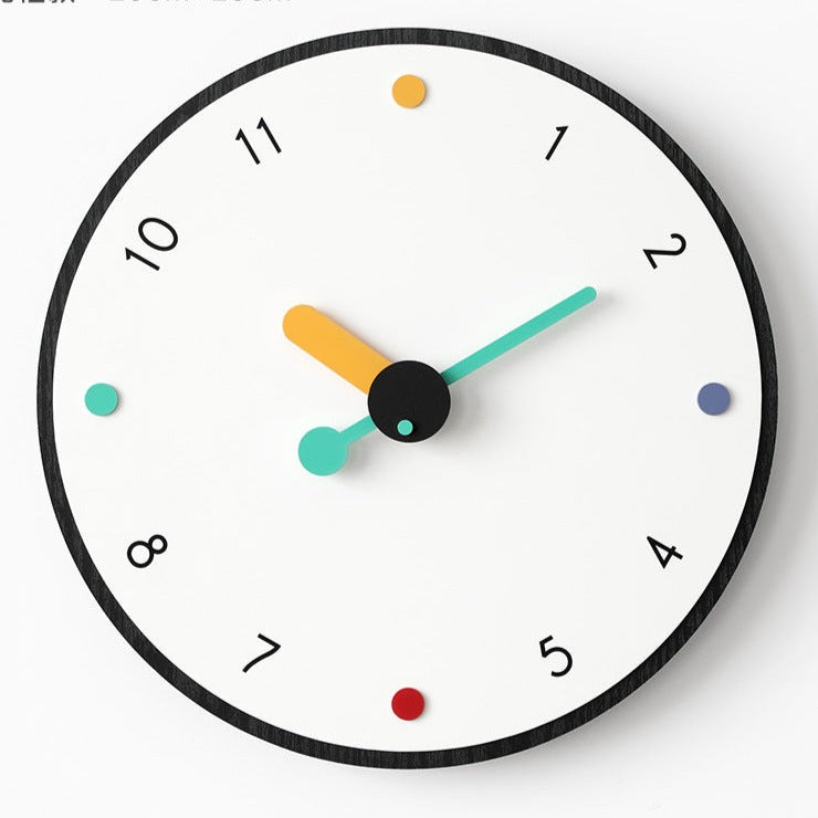 Künstlerische Minimalistische Stille Wand Dekorative Uhr