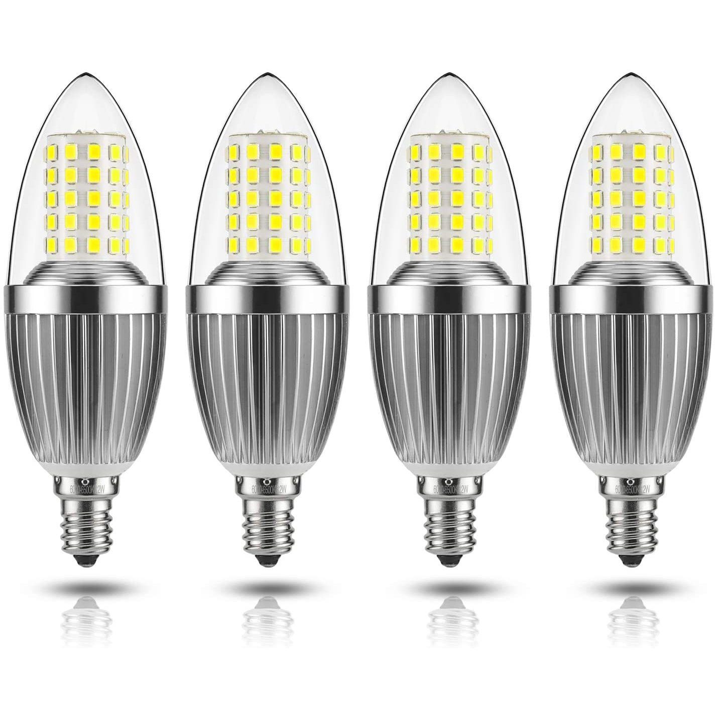 Frendorf | 12W LED Leuchterbirne Nicht Dimmbar 100-Watt Glühbirnen Äquivalent