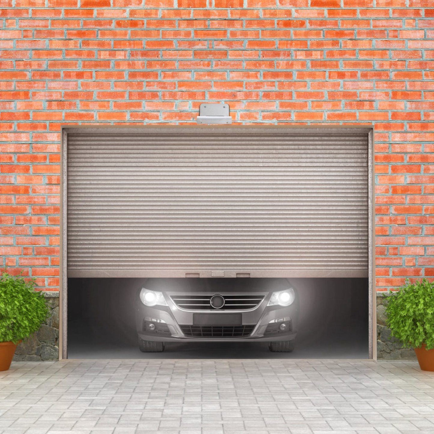 Frendorf | 16 LEDs Außen Solar Wandleuchten