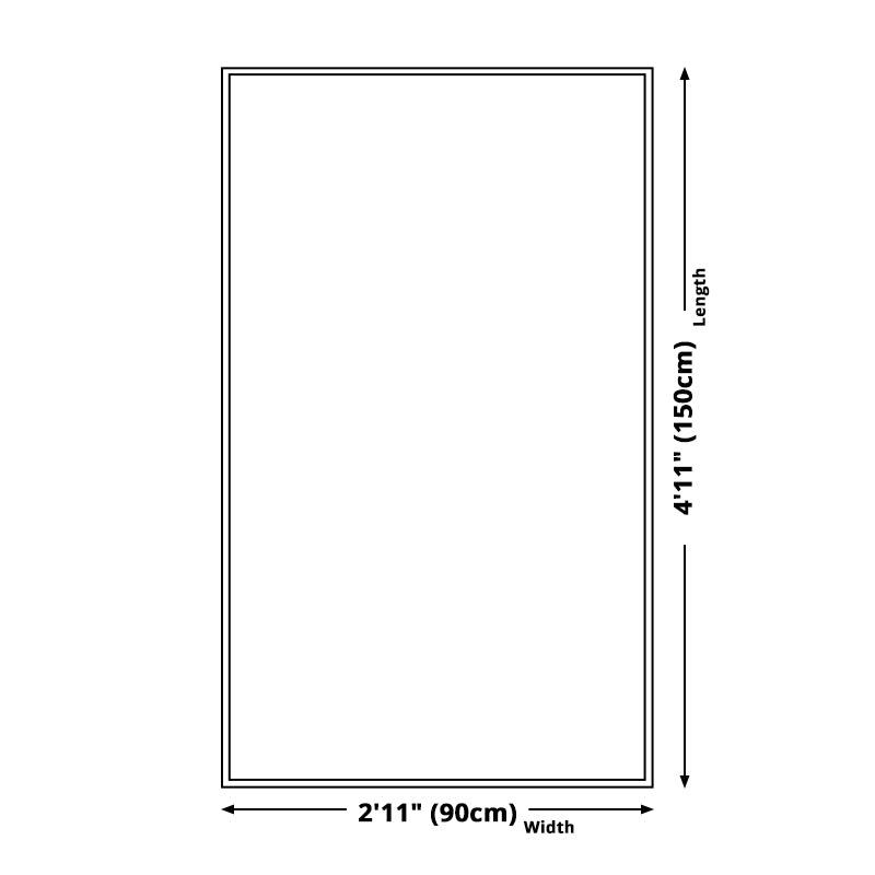 Frendorf | Blauer Kinderteppich Tier Fischmuster Teppich aus Baumwolle und Leinen waschbarer Teppich mit Fransen