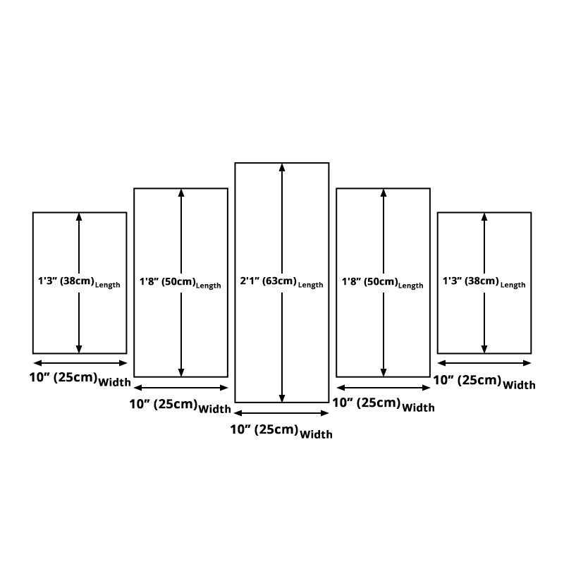Frendorf | Braun Herbstwald Hirsch Leinwand Mehrteilige Wandkunst für die Inneneinrichtung des Hauses