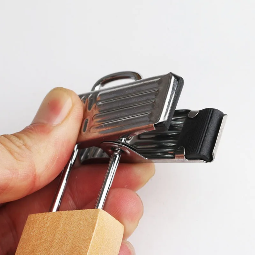 Frendorf | Holzkleiderbügel 10 Stück mit Clips