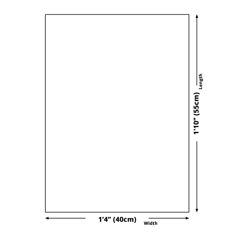Frendorf | Blaue Nordische Wandkunst Illustration Porträt einer Frau im Hut Leinwand für das Mädchenzimmer