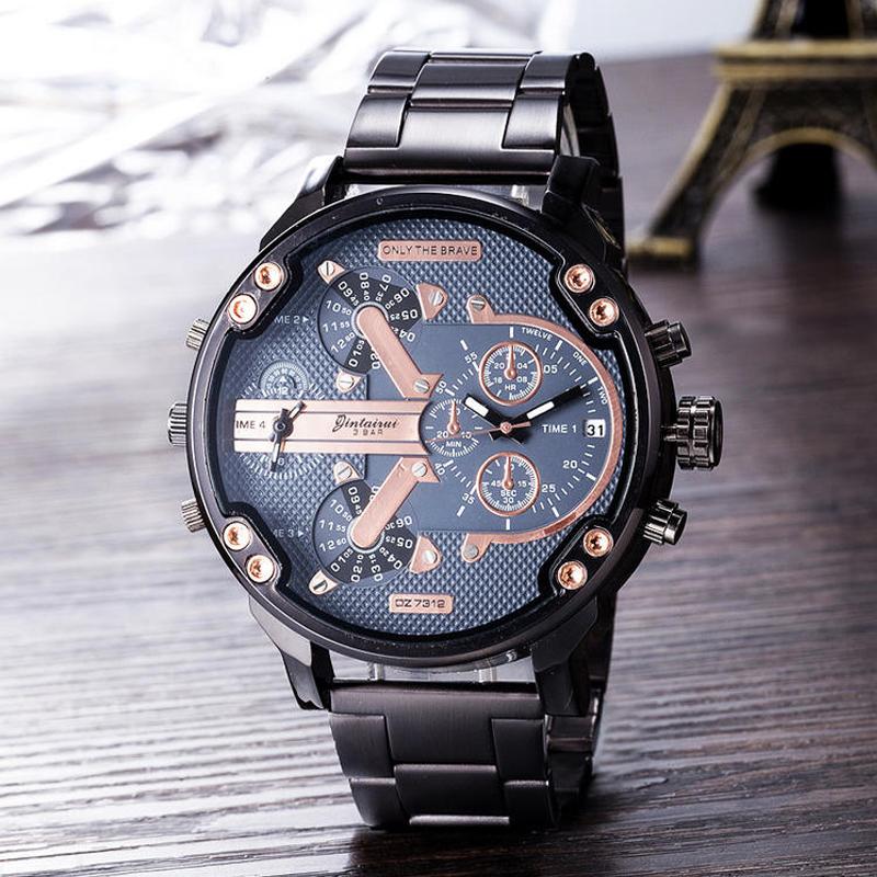 Frendorf | Edelstahl Chronograph Quarz Uhr