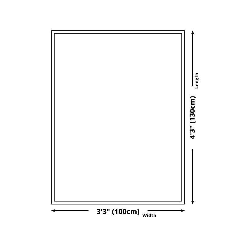 Frendorf | Blauwe Kinderkamer Tapijt Kinderen Schaakbord Patroon Tapijt Polyester Wasbaar Antislip Onderkant Huisdiervriendelijk Vloerkleed