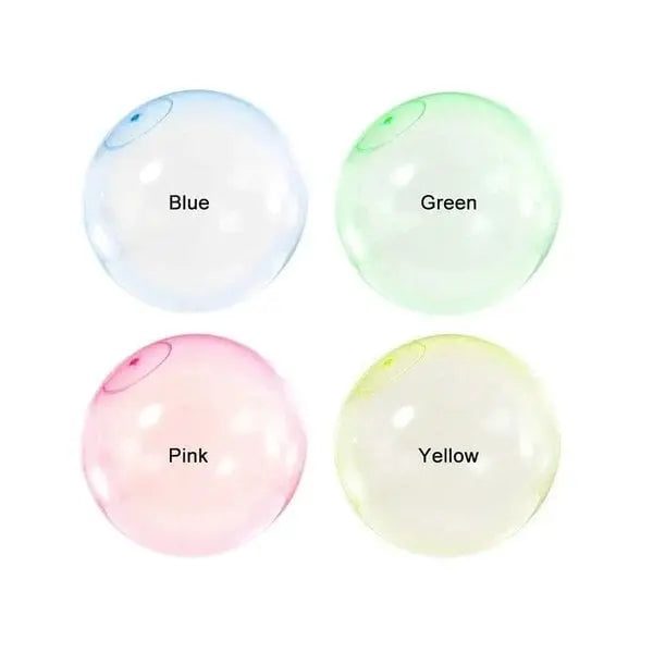 Frendorf | Aufblasbarer elastischer Bubble-Ball – Mit Wasser befüllbar & springt wie verrückt