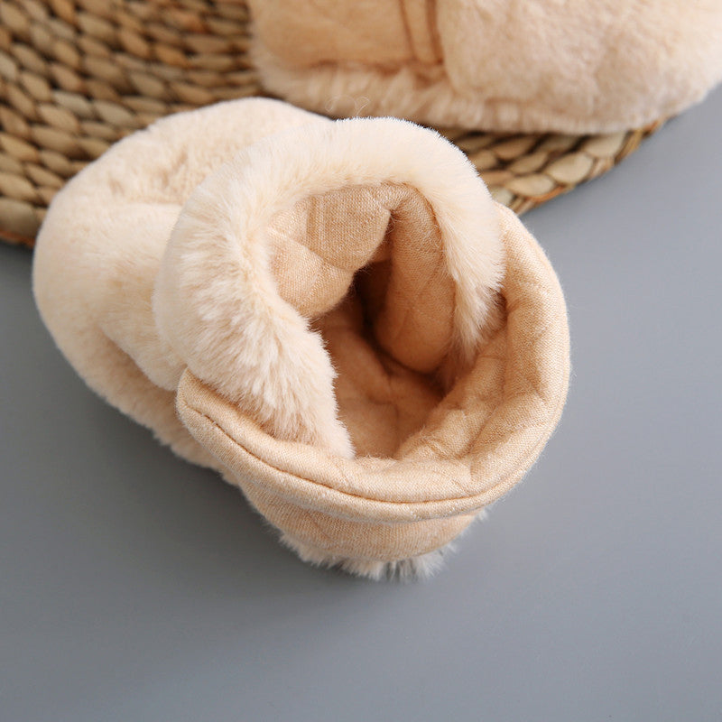 Frendorf | Baby Karikatur Plüsch Baumwollschuhe