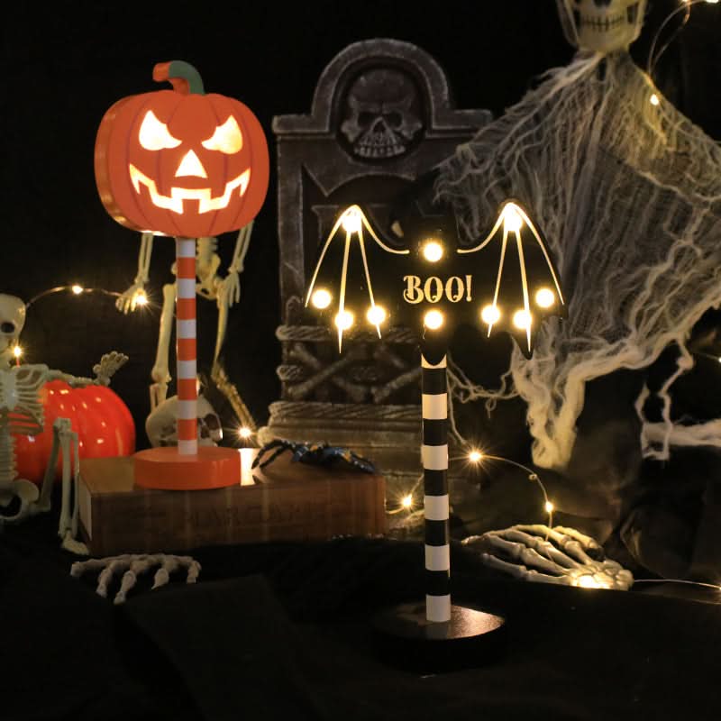 Frendorf | Solarbetriebene LED Halloween Gartenlaterne