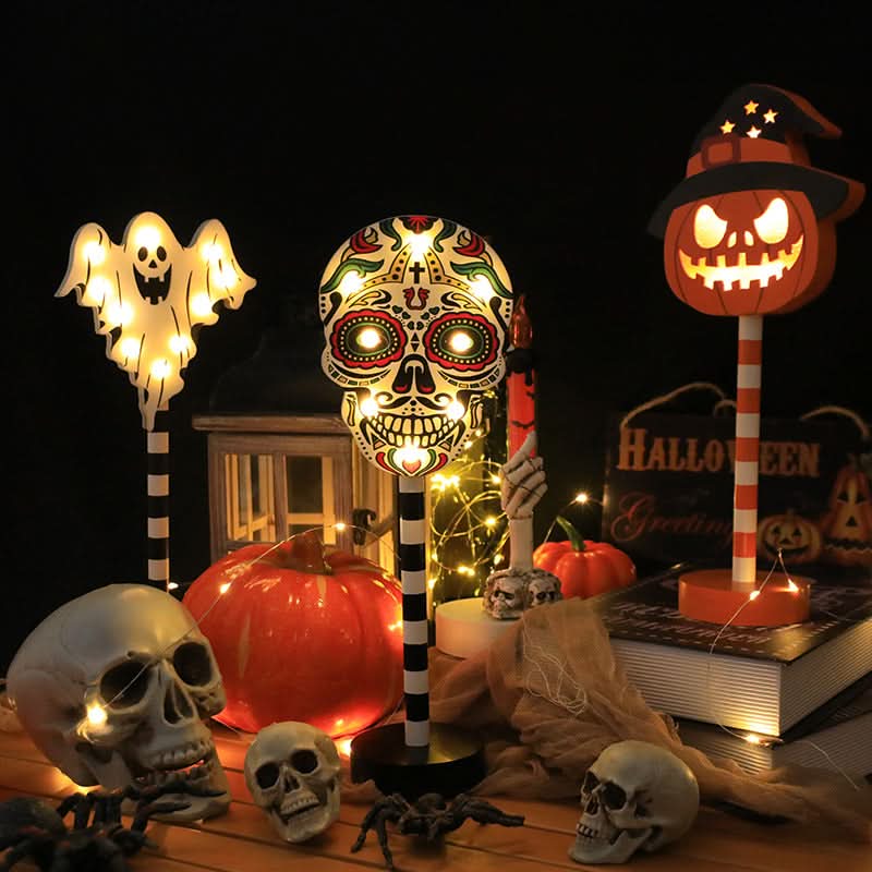 Frendorf | Solarbetriebene LED Halloween Gartenlaterne