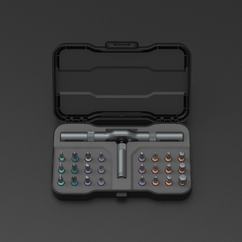 Frendorf | 24-in-1 Multifunktions-Ratschenschraubendreher Set, mit Legierungsbits & Magnetadsorption, für professionelle Nutzung, Zuhause, Arbeit, DIY & mehr