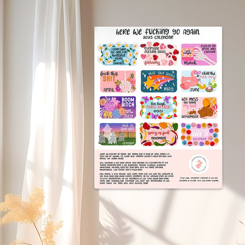 Frendorf | 2025 Hier Gehen Wir Wieder Scheiße Kalender