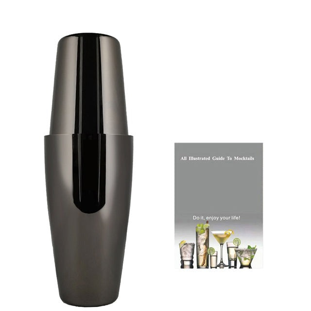 Frendorf | 2-6Stück Amerikanischer Stil Boston Edelstahl Shaker Cocktail Shaker