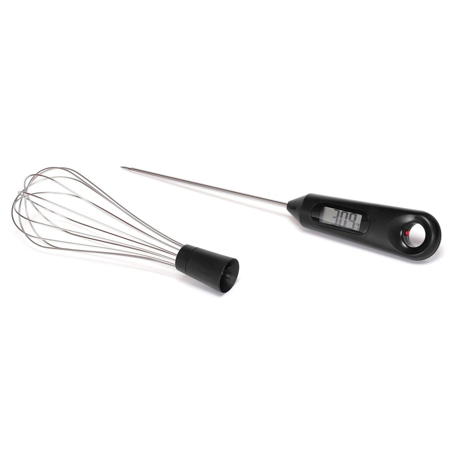 Frendorf | 2-in-1 Sofort-Lese Lebensmittelthermometer und Eierbesen