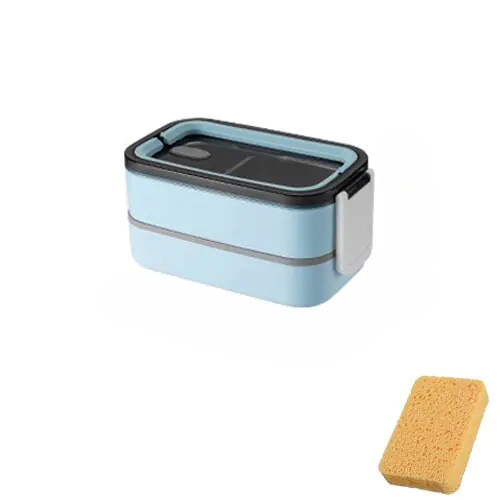Frendorf | 2-lagige Edelstahl Bento-Lunchbox - MealMate