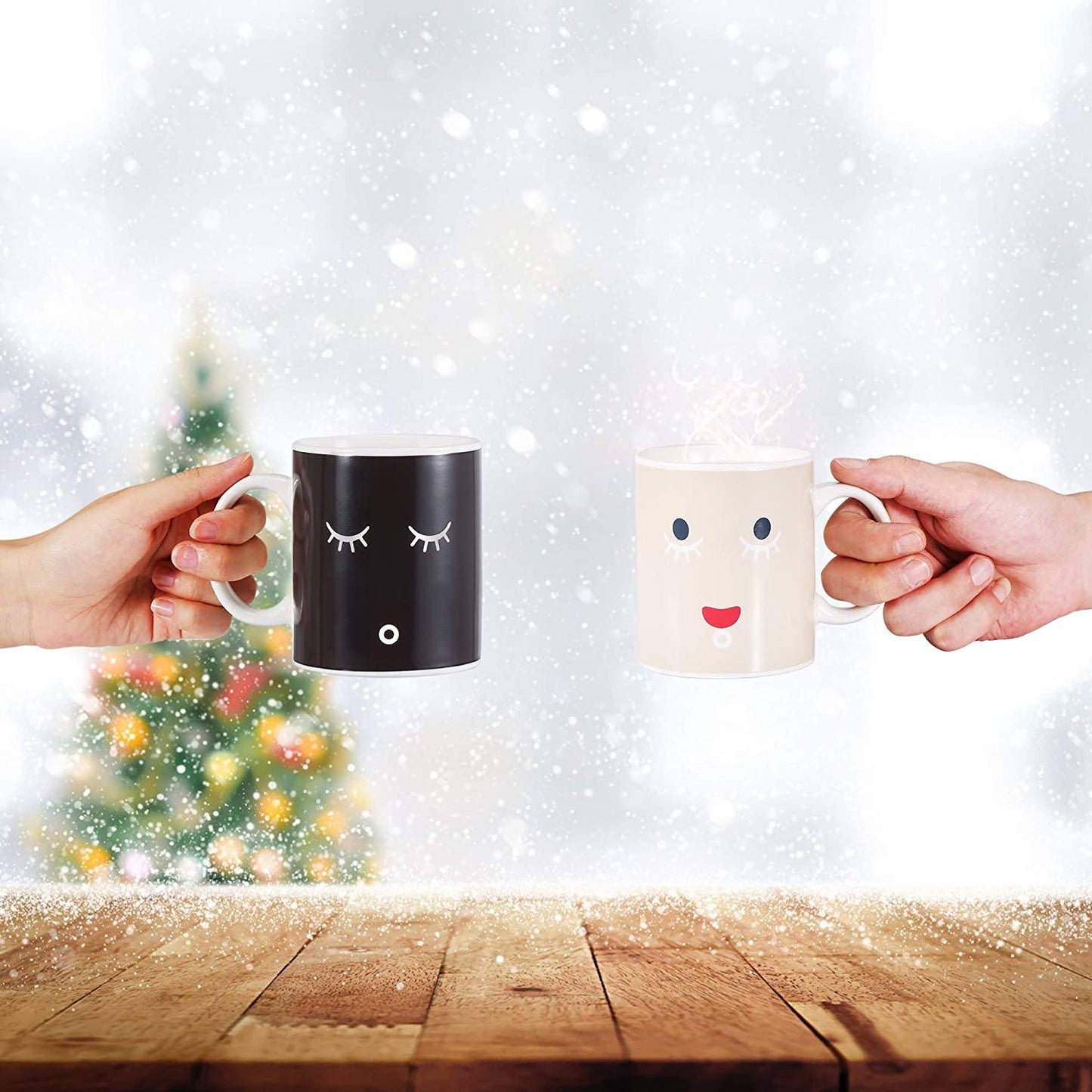 Frendorf | 2-Pack: 12 Oz. Farbenändernde Zaubertasse