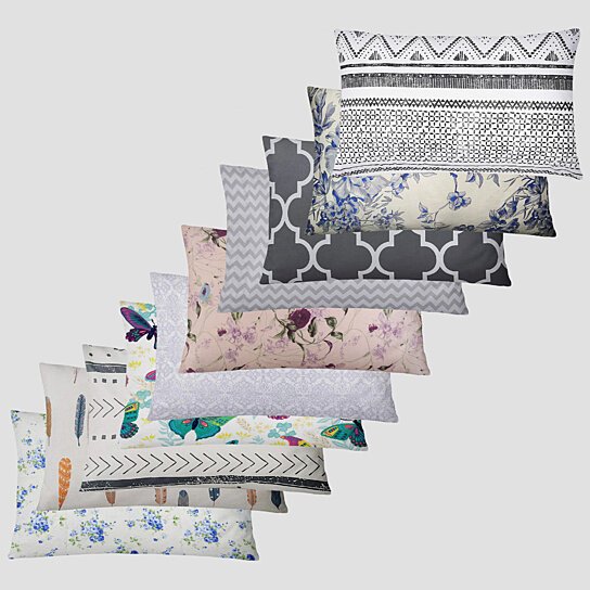 Frendorf | 2er-Pack: Atmungsaktive leichte Mikrofaser Standard Kissenbezüge