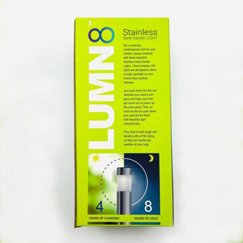 Frendorf | 2-Pack: LUMN8 Edelstahl Gartenlichter