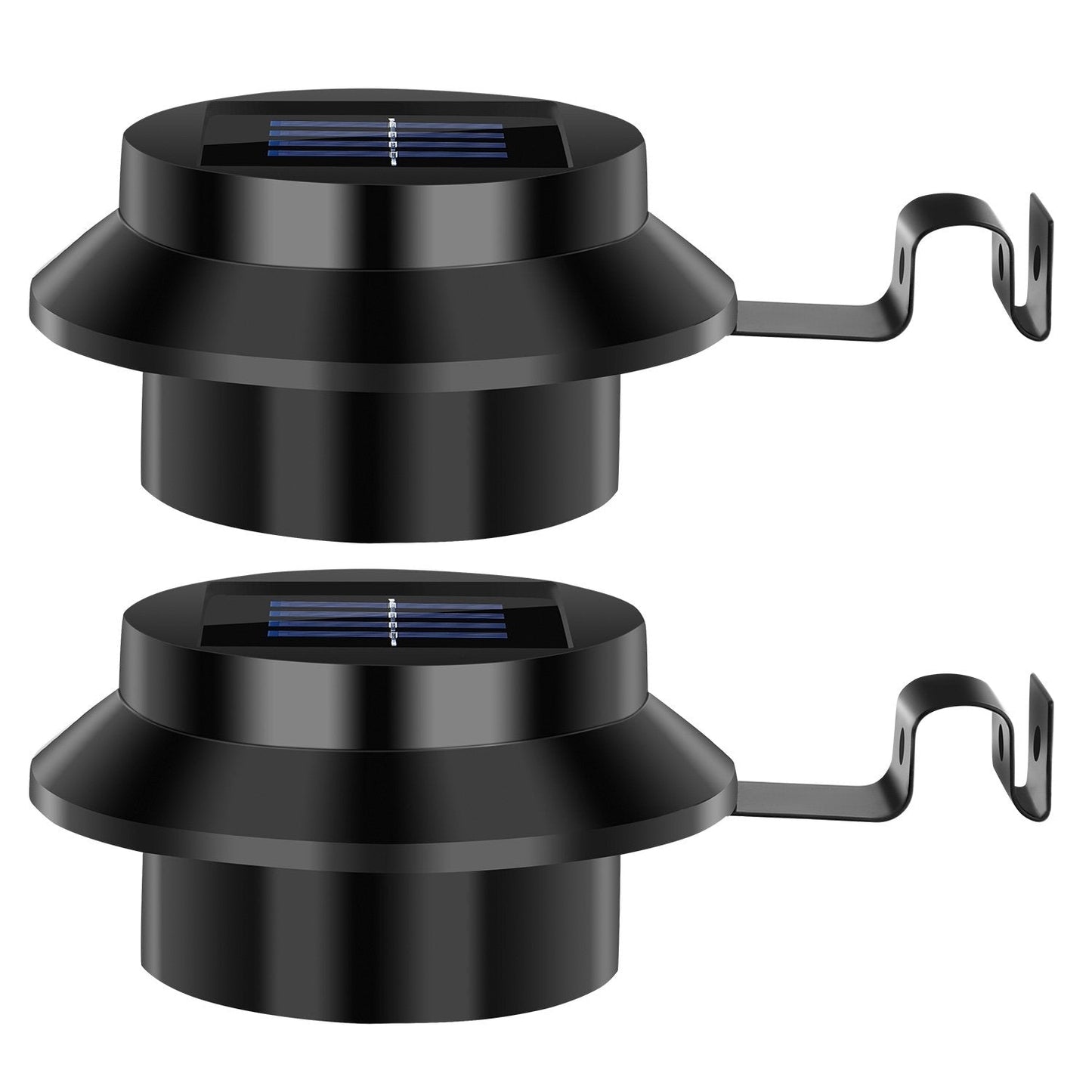 Frendorf | 2er-Pack: Solarbetriebene Dachrinnenlichter