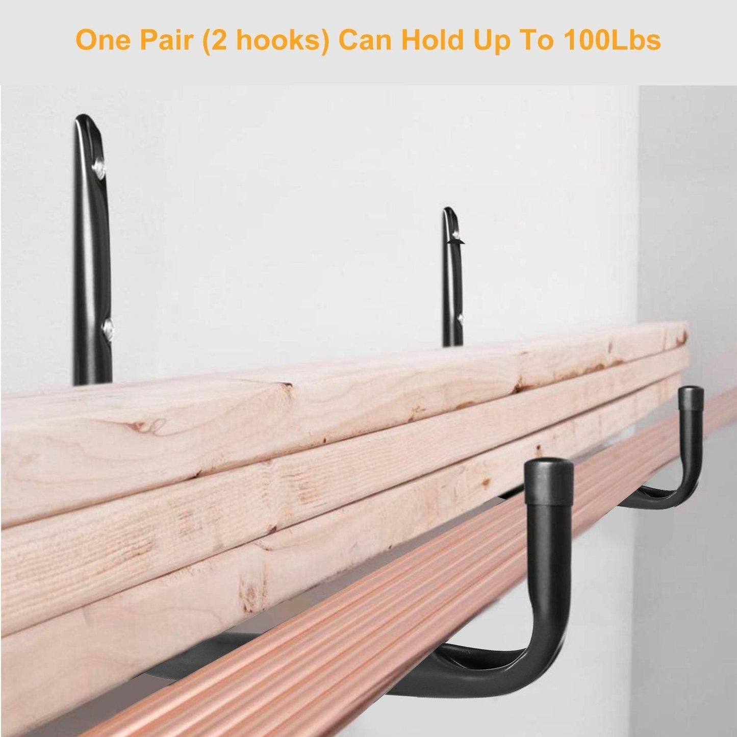 Frendorf | 2-Teilig: Schwerlast-Garagenlagerhaken Halter