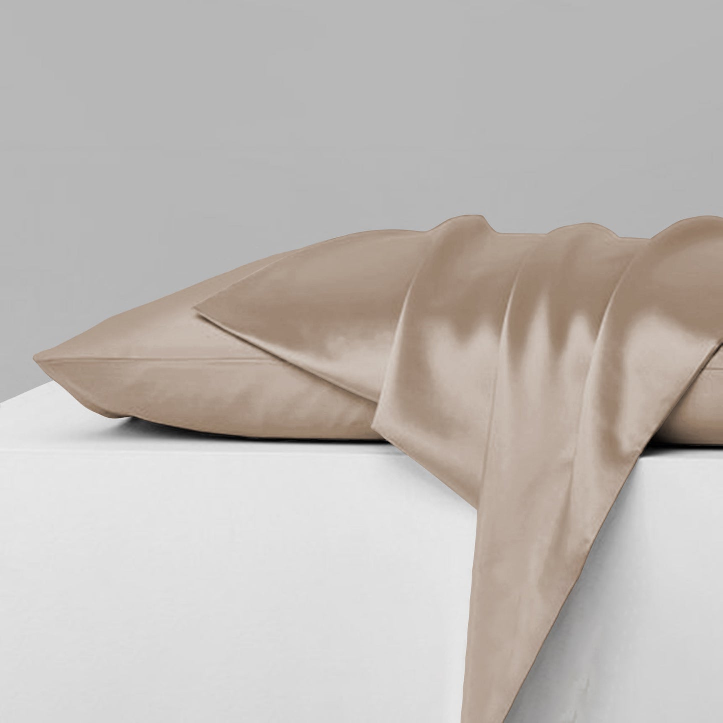 Frendorf | 2-teilig: Maulbeer-Seiden-Satin-Kissenbezüge Set