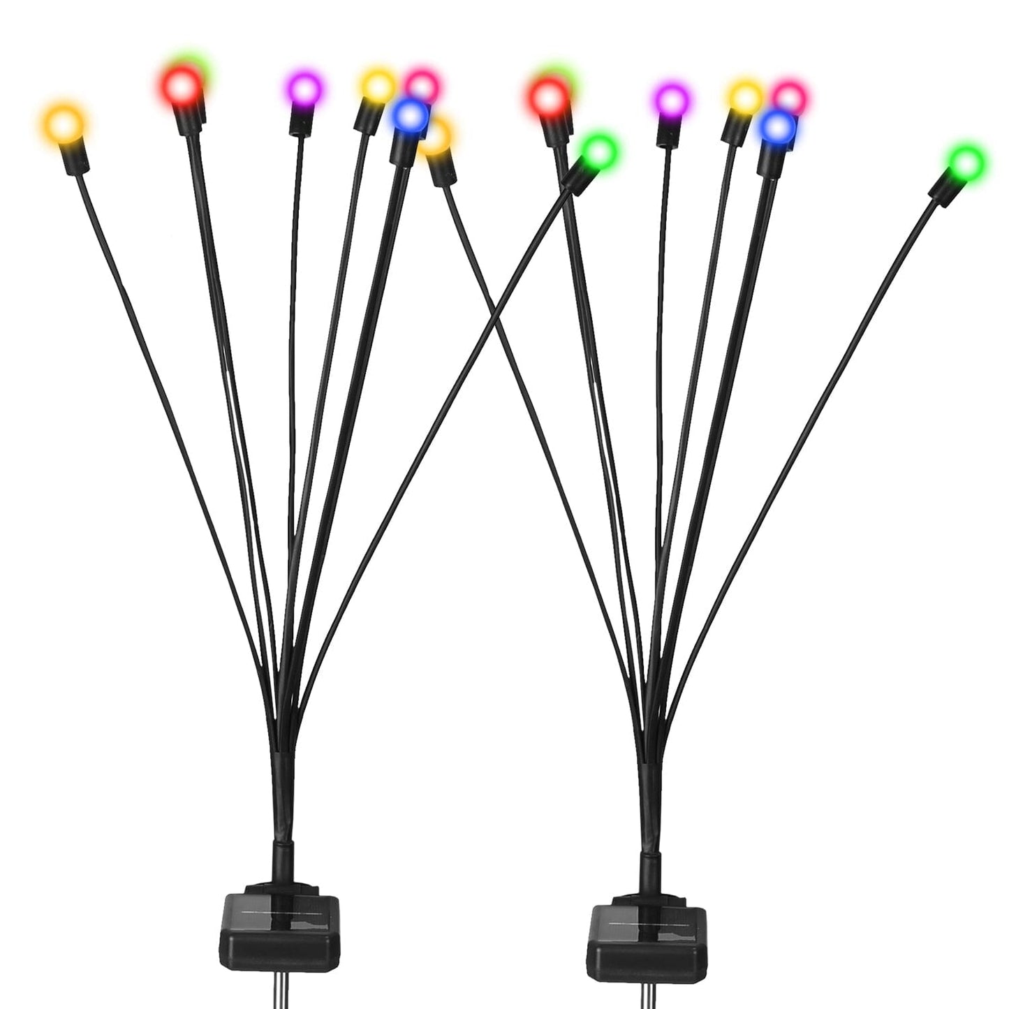 Frendorf | 2-teilige: Solar Glühwürmchen Lichter Schwingende Dekorative Weglampe