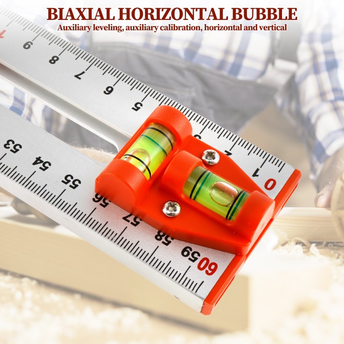 Frendorf | RuleMark - Verschiebbarer Anreißstab für präzise Messungen