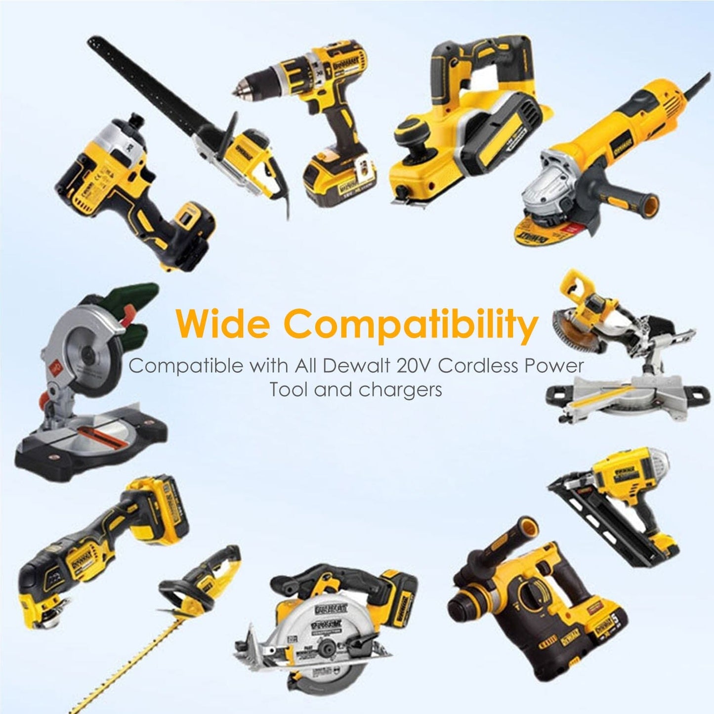 Frendorf | 20V Ersatzbatterie geeignet für Dewalt DCB