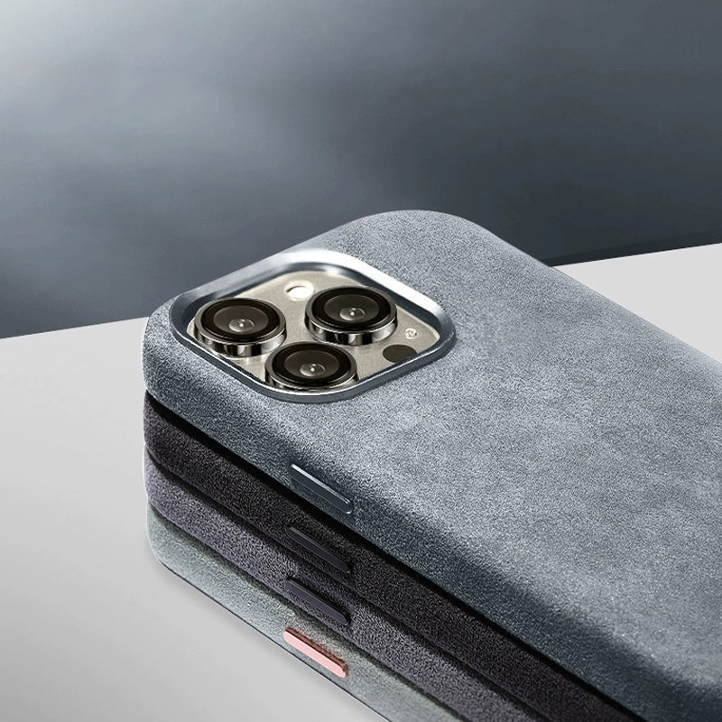 Frendorf | Italienische Alcantara Magnetische Hülle für Iphone