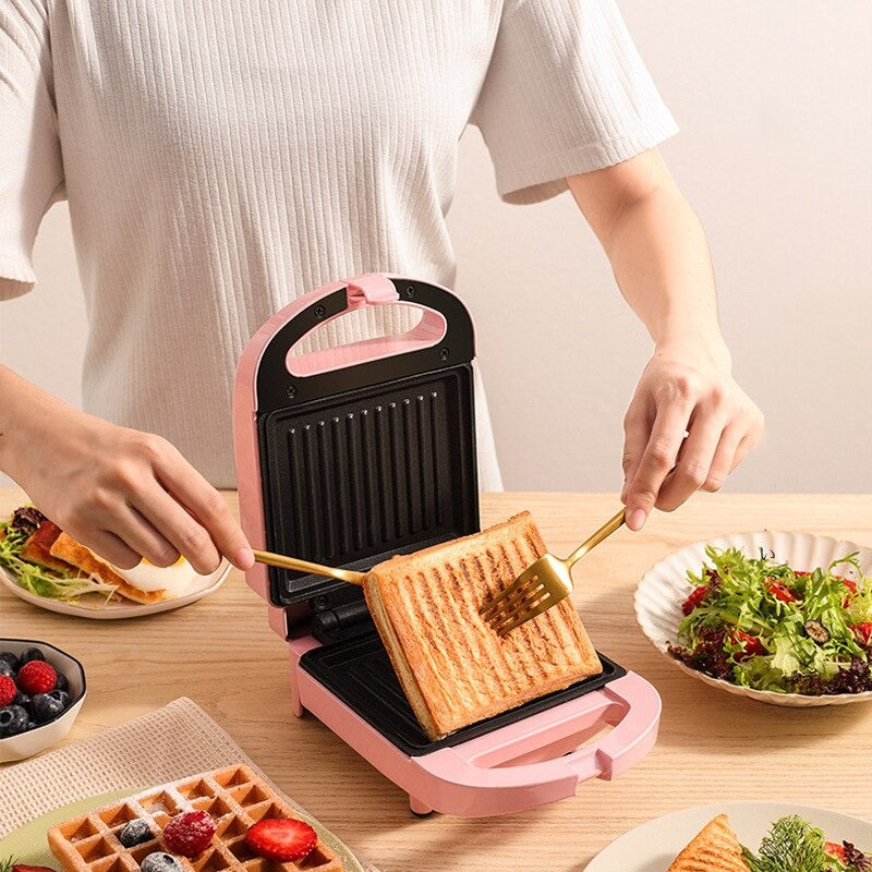 Frendorf | 2-in-1 Sandwichmaker & Toaster | Antihaftbeschichtete Auto-Verschlussplatten für schnelle Frühstücke, Snacks & einfache Reinigung