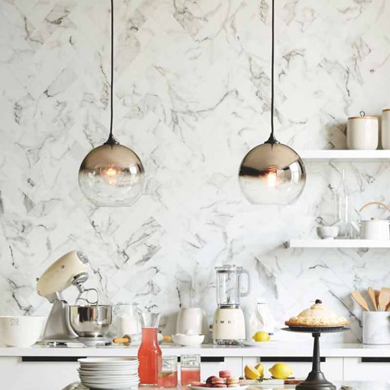 Zeitgenössische kugelförmige Pendelleuchte