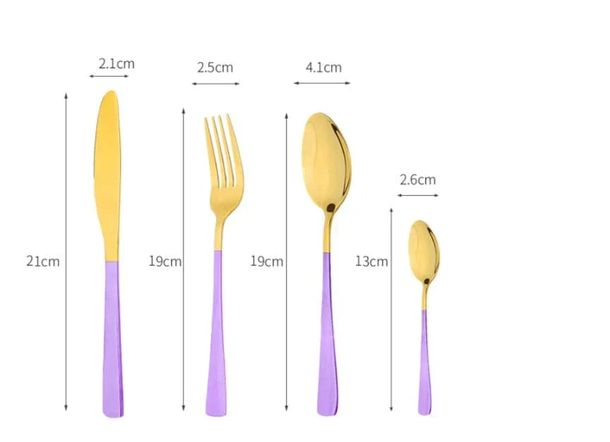 Frendorf | 24-teiliges Luxus-Edelstahl Besteckset