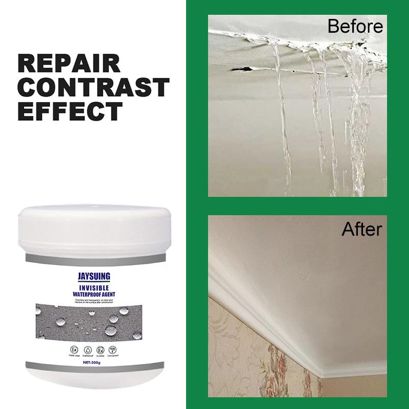 Transparentes wasserdichtes Beschichtungsmittel