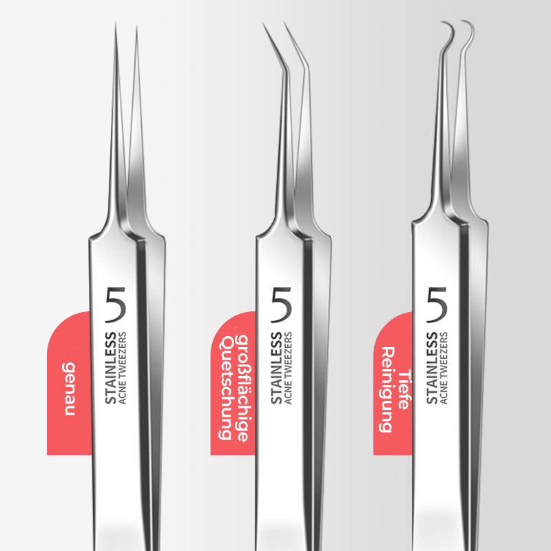 Frendorf | Pinzette zum Entfernen von Mitessern im Gesicht