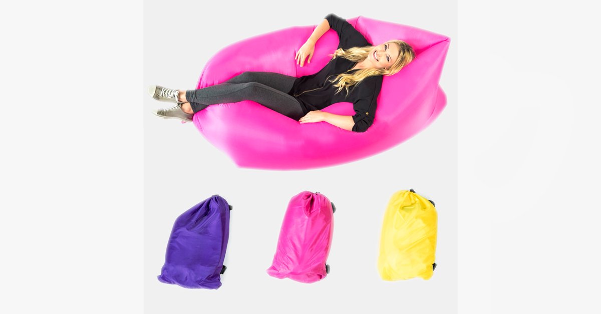 Frendorf | Aufblasbarer Recliner – Ihr Stuhl für überall!