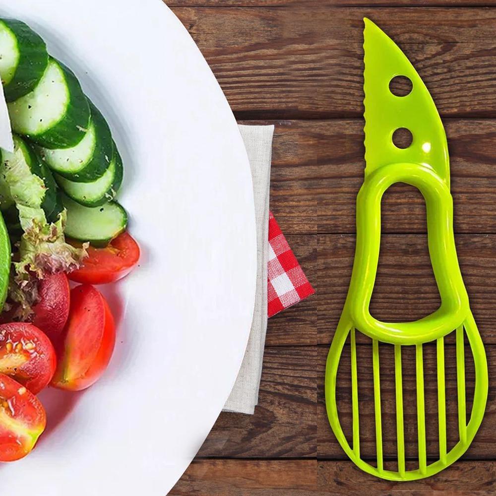 Frendorf | 3-in-1 Avocado-Schneider, -Scheibe und Kernentferner Werkzeug